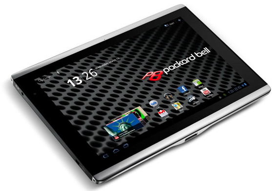 Packard Bell'den Android 3.0 işletim sistemli tablet: Liberty