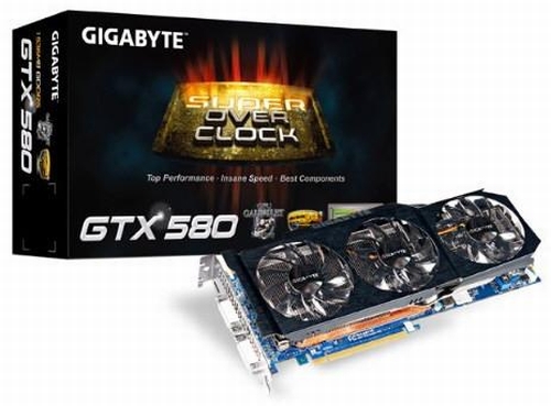 Gigabyte, Super Overclock serisi GeForce GTX 580 modelini tanıttı