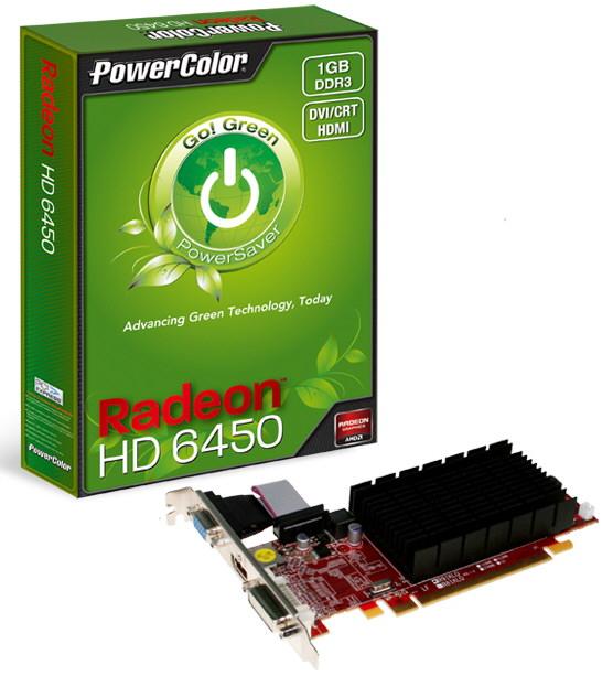 PowerColor, Radeon HD 6450, 6570 ve 6670 tabanlı yeni ekran kartlarını duyurdu