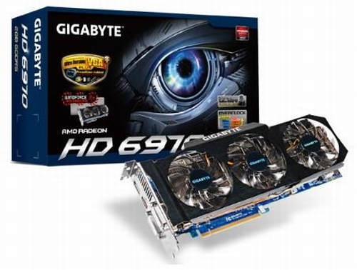 Gigabyte 920MHz'de çalışan özel tasarımlı Radeon HD 6970 modelini duyurdu