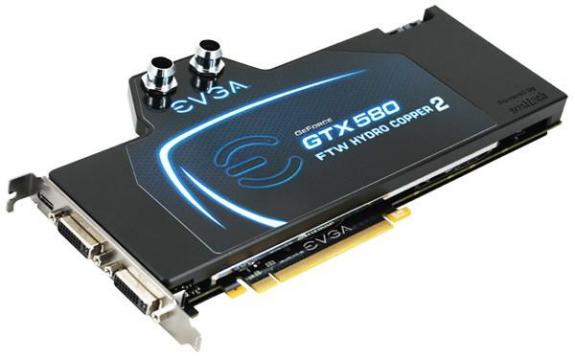 EVGA hem sıvı soğutmalı hem de 3GB GDDR5 bellekli GeForce GTX 580 modelini duyurdu