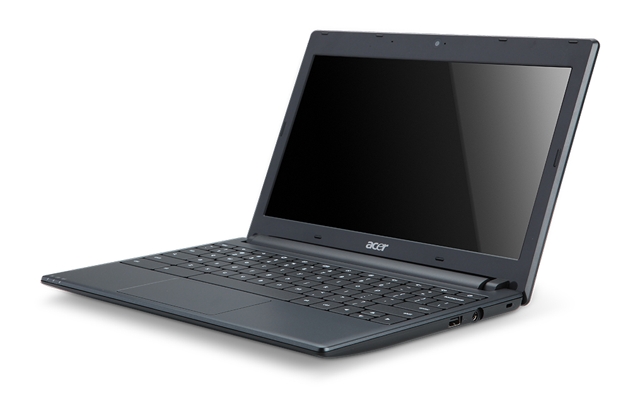 Google, Acer tarafından üretilen Chrome OS işletim sistmeli netbook'u da tanıttı