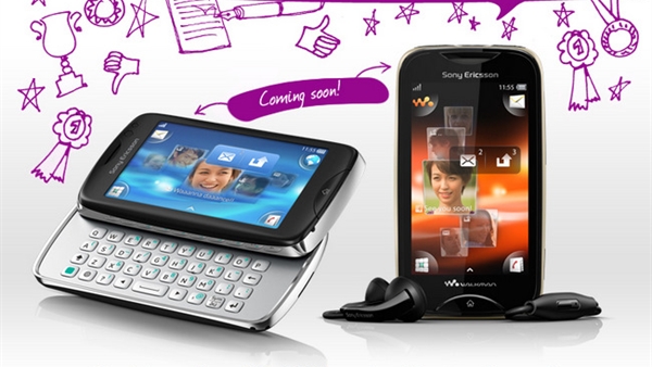 sony ericsson dan dokunmatik ekranli