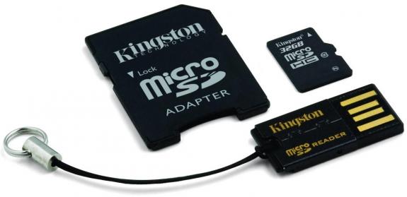 Kingston 32GB kapasiteli Class 10 microSDHC bellek kartını duyurdu