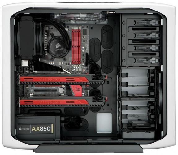 Corsair iddialı kasa modellerinden 600T'nin beyaz renkli özel versiyonunu satışa sundu