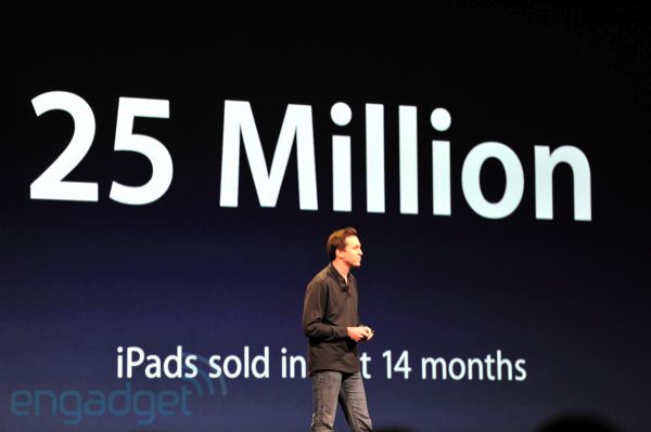 Apple: '25 milyonu iPad olmak üzere 200 milyon iOS cihaz sattık'