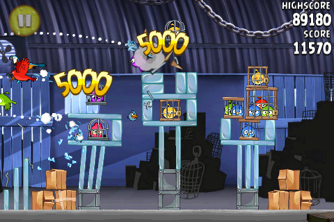 En popüler oyunlardan Angry Birds günde yaklaşık 1 milyon defa indiriliyor