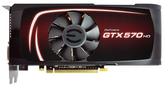 EVGA 2560MB GDDR5 bellekli GeForce GTX 570 modelini duyurdu