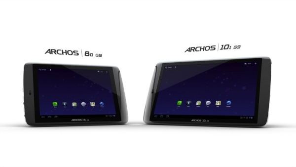 Archos'dan Android 3.1'li iki yeni tablet
