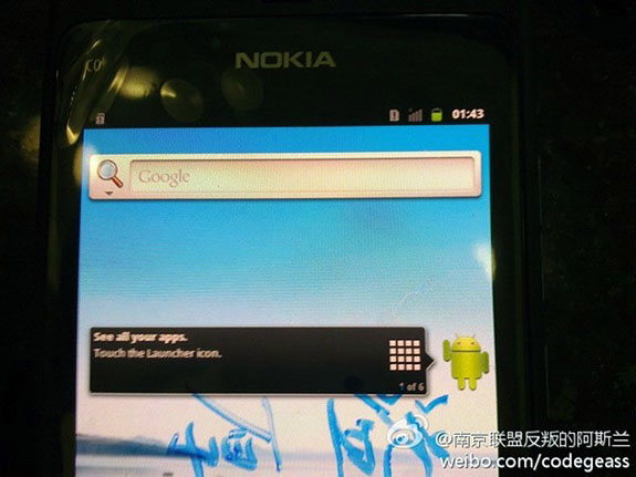 Nokia, tabularını yıkıyor mu? N9'a benzer bir model Android OS ile görüntülendi