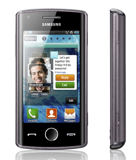 Samsung, Bada işletim sistemli Wave 578'in tasarımında ufak bir değişikliğe gitti