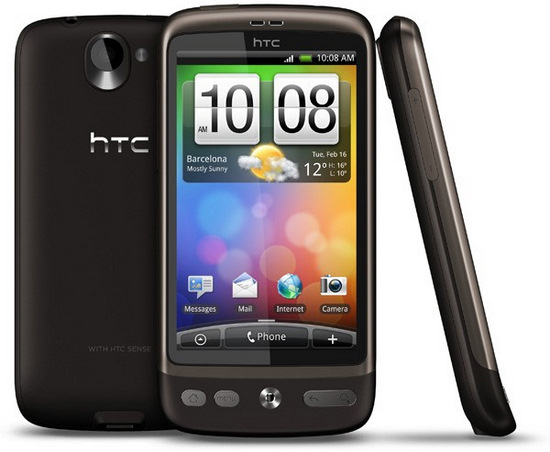 HTC, Desire modeli üzerinde Android 2.3 ''Gingerbread'' testleri yapıyor