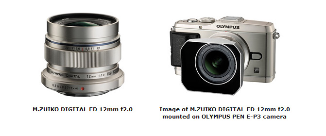 Olympus'dan yeni iki objektif: M.Zuiko Digital 12 mm f/2.0 ve 45 mm f/1.8