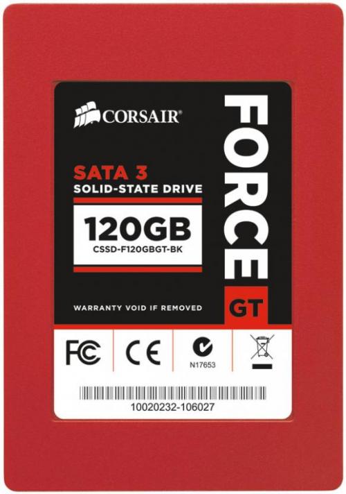 Corsair, Force GT serisi SATA-III destekli SSD sürücülerini satışa sundu