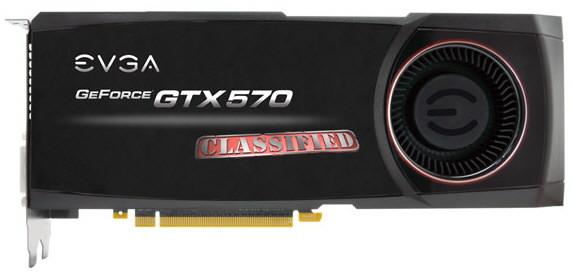 EVGA, GeForce GTX 570 Classified modelini duyurdu