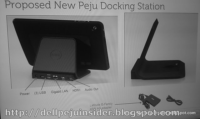 Dell'in Windows 7'li tableti Peju'nun görselleri ve teknik özellikleri internete sızdı