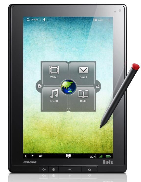 Lenovo yeni tabletlerini duyurdu; ThinkPad Tablet ve IdeaPad Tablet K1