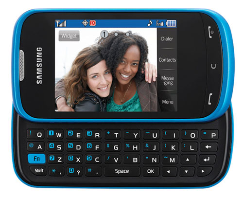 Samsung'dan sık sık mesajlaşanlara özel cep telefonu: SCH-R640 Character