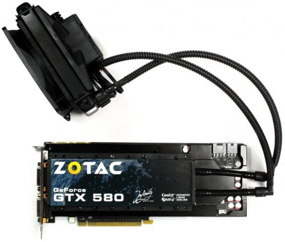 Zotac'dan su soğutmalı yeni ekran kartı; GeForce GTX580 Infinity Edition