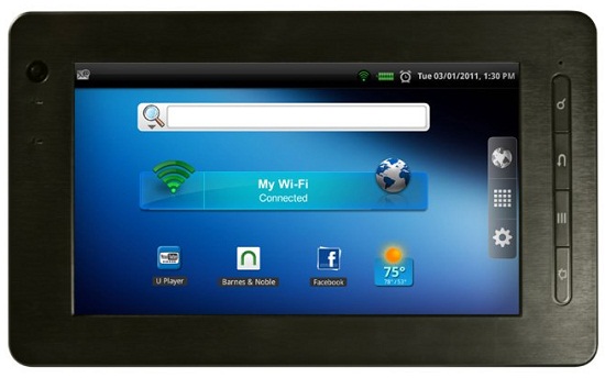 Pandigital'den bütçe dostu Android tabletler : Nova, Planet ve Star