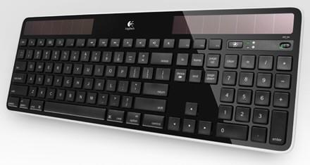 Logitech'ten Apple kullanıcılar için güneş enerjisiyle çalışan kablosuz klavye