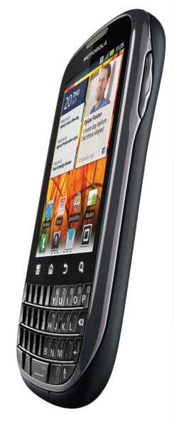 Motorola Pro+; 1 GHz işlemci, Android 2.3, VGA ekran ve QWERTY klavye bir arada