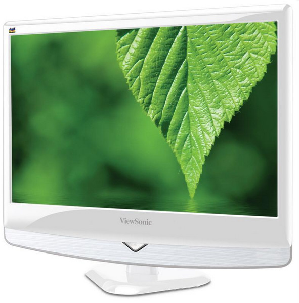 ViewSonic'den beyaz rengiyle ön plana çıkan 24-inç LCD monitör: VX2451mhp-LED