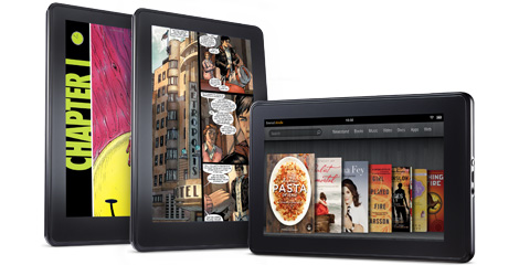 Amazon'un tableti Kindle Fire resmi olarak tanıtıldı