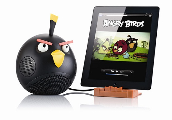 Angry Birds hoparlör dock yakında iPhone ve iPad için satışa sunulacak 