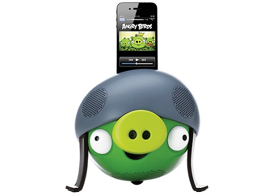 Angry Birds hoparlör dock yakında iPhone ve iPad için satışa sunulacak 