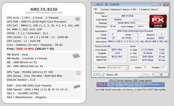 AMD FX-8150 ve Kingston HyperX T1 ile yeni bellek hızı rekoru; 3600MHz