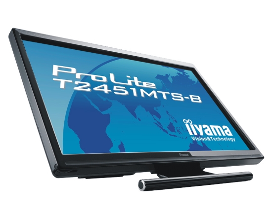 Iiyama'dan 23.6-inç dokunmatik LCD monitör: ProLite T2451MTS-B