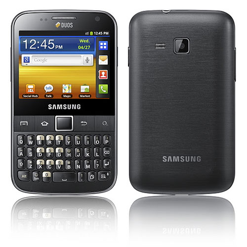Samsung, çift sim kart destekli Galaxy Y Duos ile Galaxy Y Pro Duos'u tanıttı