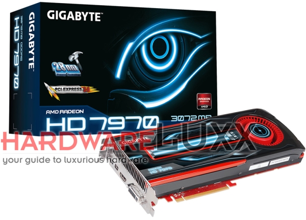 Gigabyte'ın referans ve özel tasarımlı Radeon HD 7970 modelleri göründü