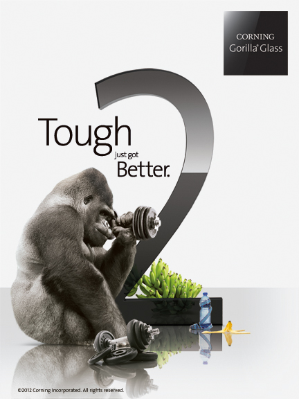 CES 2012: Corning firması, %20 daha ince Gorilla Glass 2'yi görücüye çıkardı
