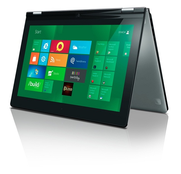 CES 2012 : İlk dokunmatik Ultrabook Lenovo’dan geldi : IdeaPad Yoga