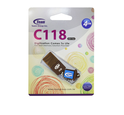 Team, C serisi yeni USB belleklerini duyurdu: C118