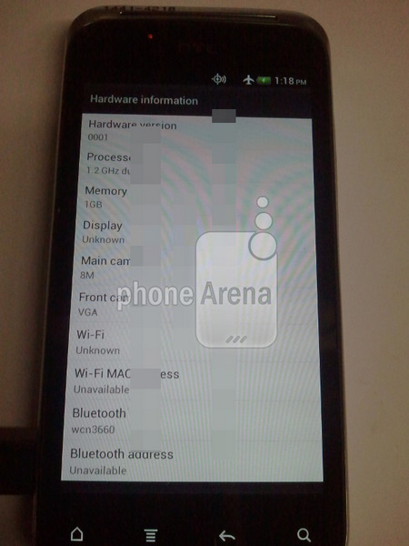 HTC'nin Android Ice Cream Sandwich işletim sistemli modeli görüntülendi