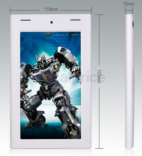 Hyundai'dan uygun fiyatlı Android 4.0 ICS tablet: A7