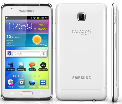 MWC 2012: Samsung PMP portföyünü genişletiyor; karşınızda Galaxy S WiFi 4.2