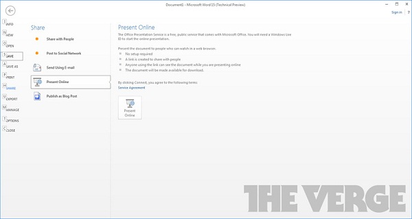 Microsoft Office 15 ile ilgili görseller internette paylaşıldı