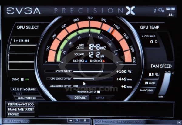 EVGA'nın GeForce GTX 680'i 1848MHz'e hız aşırtıldı