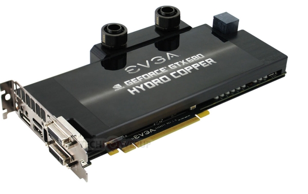 EVGA su soğutmalı GeForce GTX 680 Hydro Copper modelini kullanıma sundu