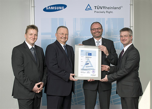 Samsung'un ES8000, ES7500, ES7000 modelleri TÜV Rheinland tarafından sertifikalandı