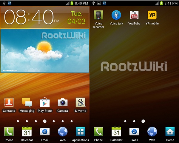 Samsung Galaxy Note modelinin erken ICS ROM'u internette yayınlandı