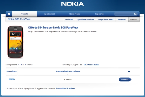 Nokia'nın 41MP kameralı telefonu PureView 808 fiyatlandı