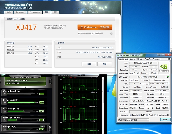 Gigabyte GeForce GTX 670'in GPU Boost hızı 1.4GHz'e çıkartıldı