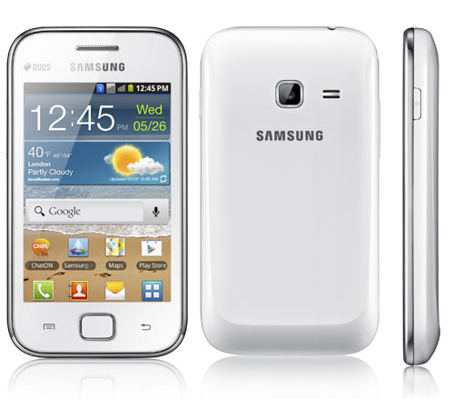 Samsung'dan çift sim kart girişli akıllı telefon: Galaxy Ace Duos
