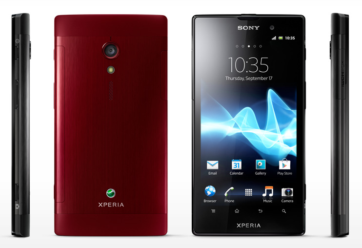 Bordo renk seçeneğine sahip Sony Xperia Ion ufukta göründü