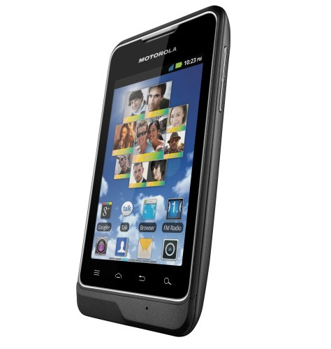 Motorola, Android 2.3 işletim sistemli akıllı telefonu Motosmart'ı tanıttı